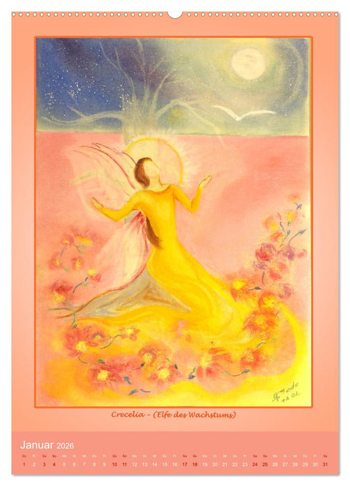 Die fabelhafte Welt meiner Elfen (CALVENDO Wandkalender 2026)
