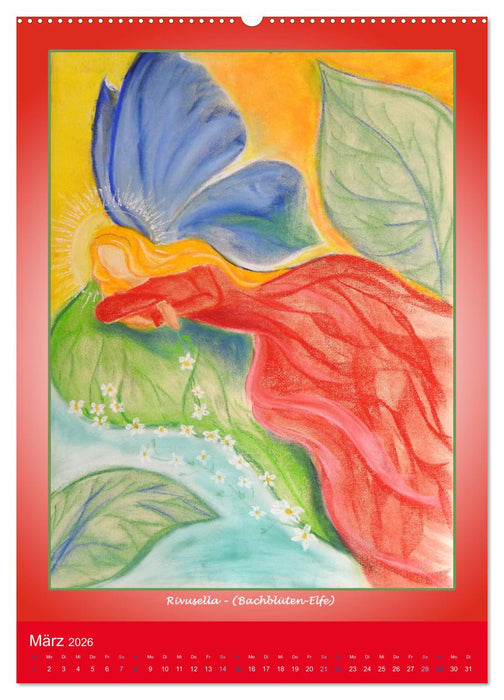 Die fabelhafte Welt meiner Elfen (CALVENDO Wandkalender 2026)