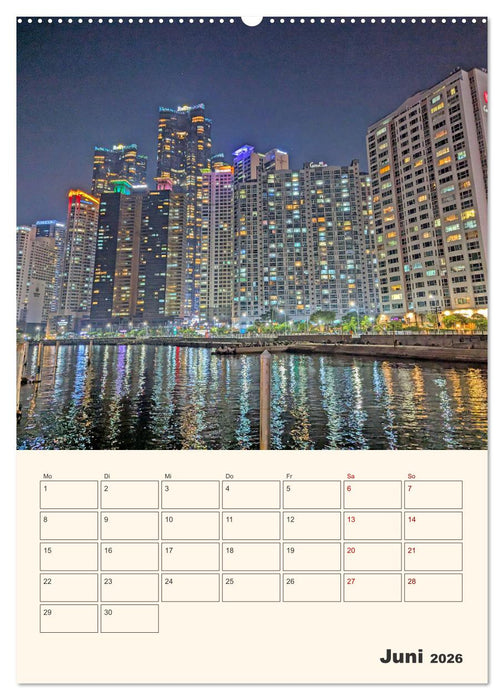 Busan - Eine Reise durch das Herz der Küstenstadt (CALVENDO Premium Wandkalender 2026)