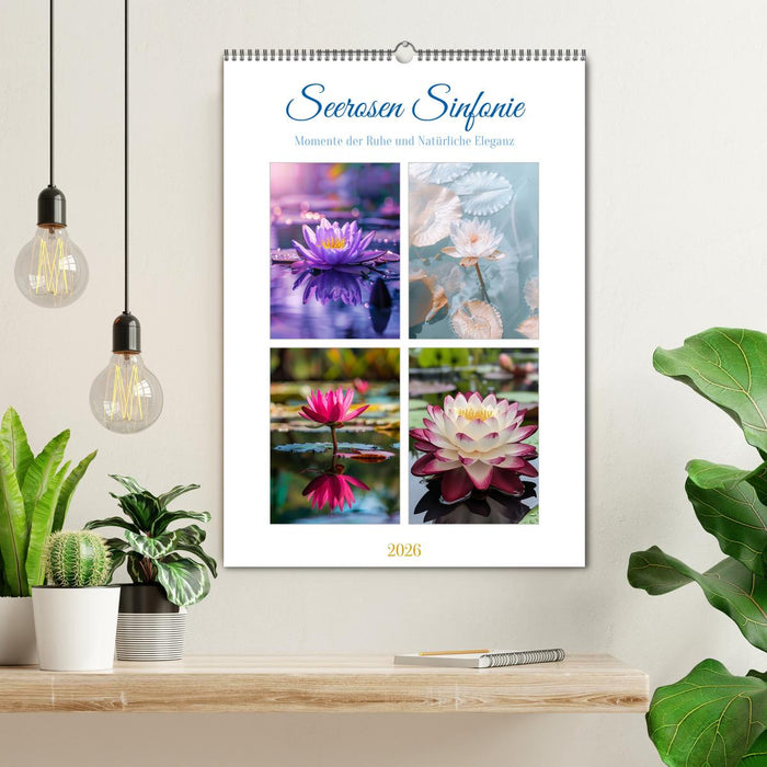 Seerosen Sinfonie (CALVENDO Wandkalender 2026)