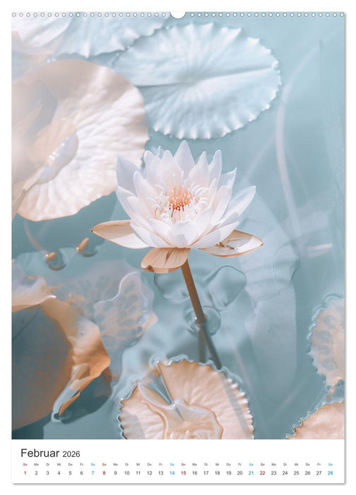 Seerosen Sinfonie (CALVENDO Wandkalender 2026)