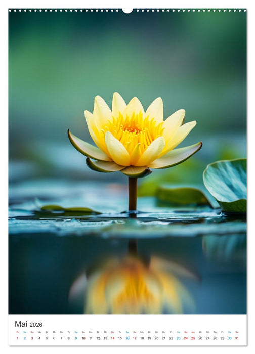 Seerosen Sinfonie (CALVENDO Wandkalender 2026)