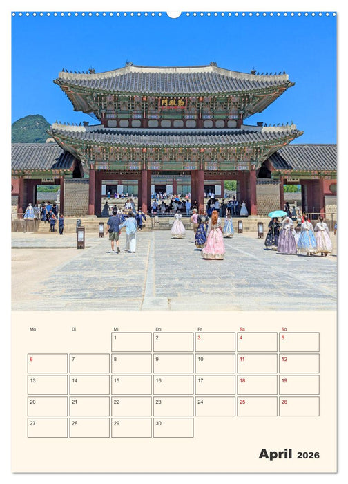 Entdecke Seoul (CALVENDO Premium Wandkalender 2026)