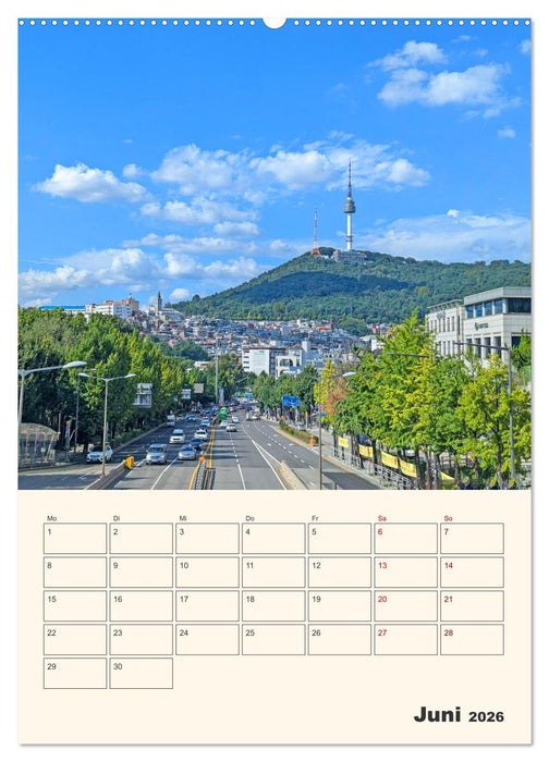 Entdecke Seoul (CALVENDO Premium Wandkalender 2026)