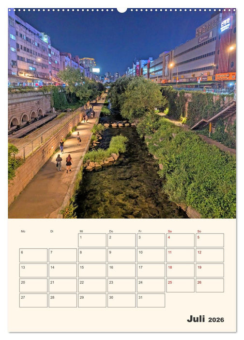 Entdecke Seoul (CALVENDO Premium Wandkalender 2026)
