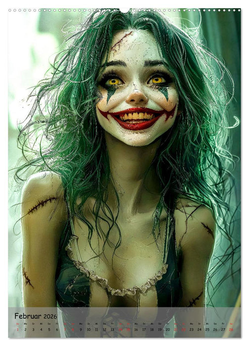 Die Manga Girls (CALVENDO Premium Wandkalender 2026)