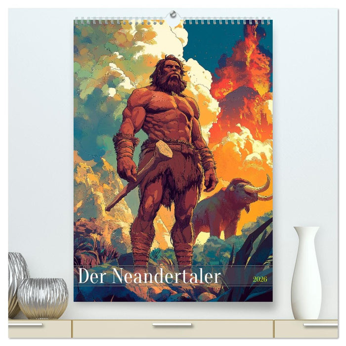 Der Neandertaler - Das vergessene Volk (CALVENDO Premium Wandkalender 2026)