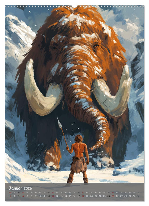 Der Neandertaler - Das vergessene Volk (CALVENDO Premium Wandkalender 2026)