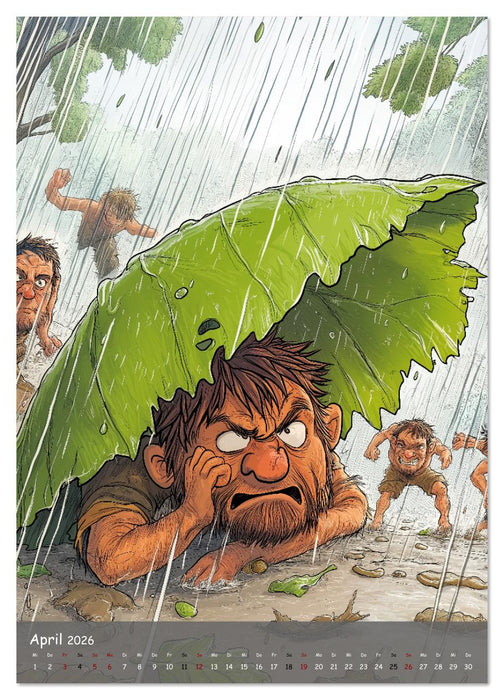 Der Neandertaler - Das vergessene Volk (CALVENDO Premium Wandkalender 2026)