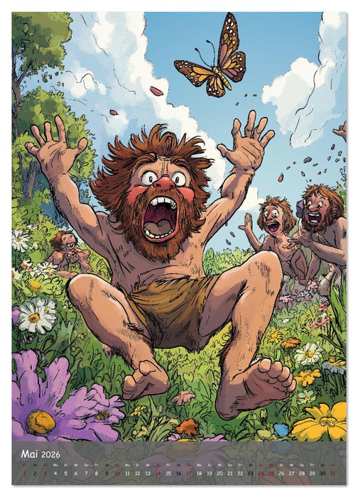 Der Neandertaler - Das vergessene Volk (CALVENDO Premium Wandkalender 2026)