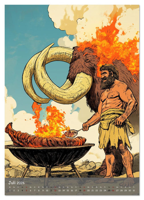 Der Neandertaler - Das vergessene Volk (CALVENDO Premium Wandkalender 2026)