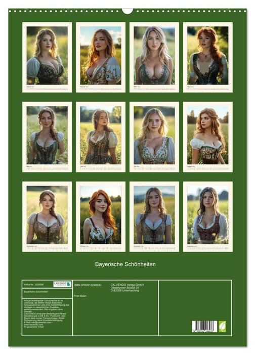 Bayerische Schönheiten (CALVENDO Wandkalender 2026)