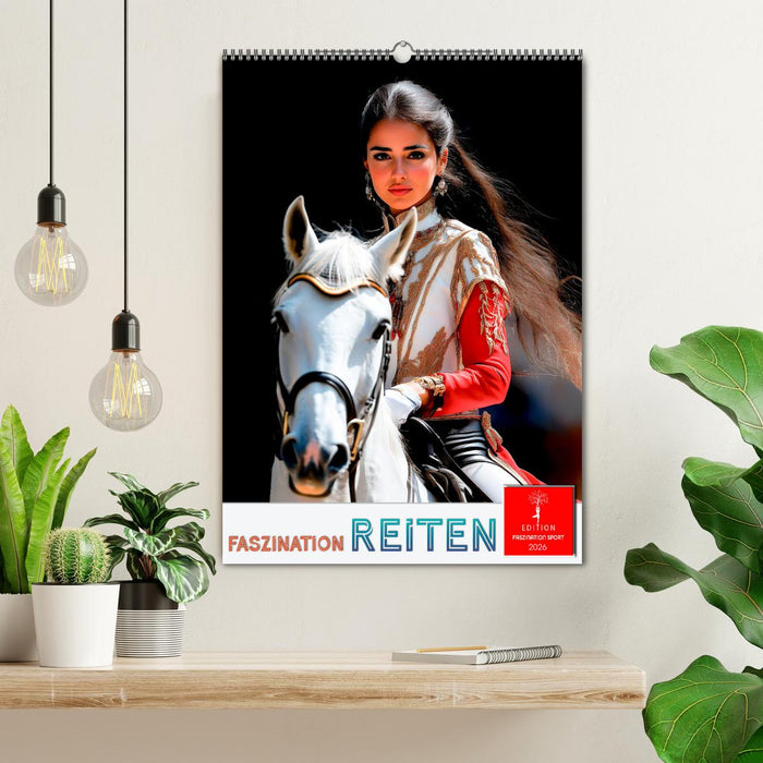 Faszination Reiten (CALVENDO Wandkalender 2026)