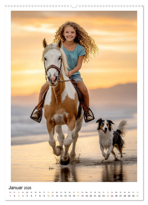 Faszination Reiten (CALVENDO Wandkalender 2026)