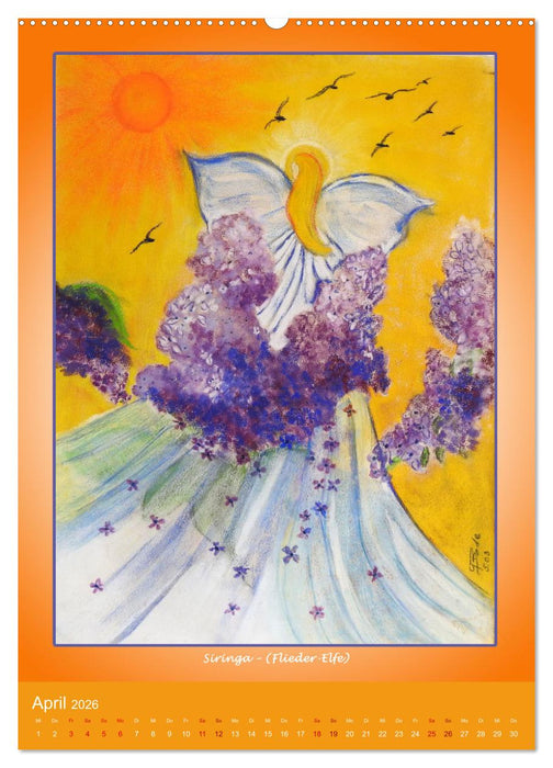 Die fabelhafte Welt meiner Elfen (CALVENDO Premium Wandkalender 2026)