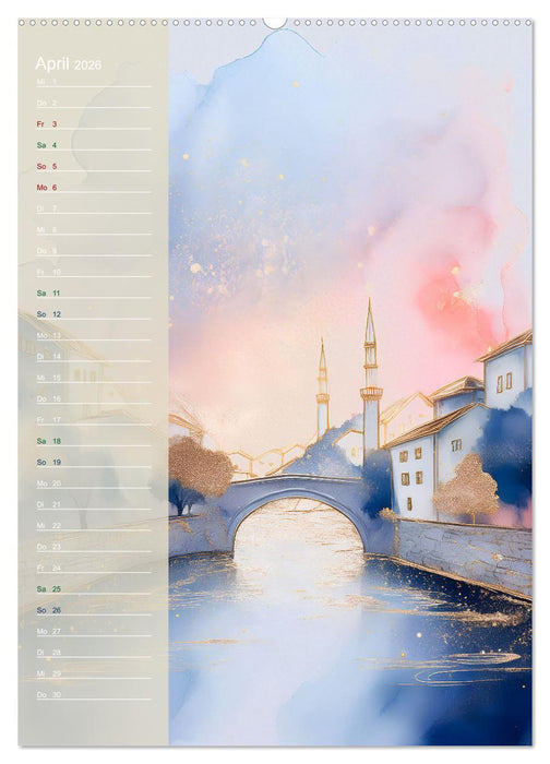 Kleine Auszeit Planer (CALVENDO Premium Wandkalender 2026)