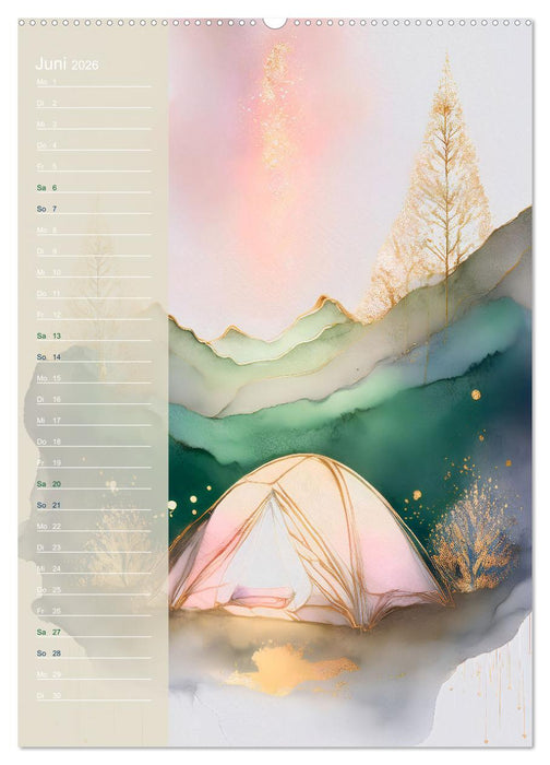 Kleine Auszeit Planer (CALVENDO Premium Wandkalender 2026)