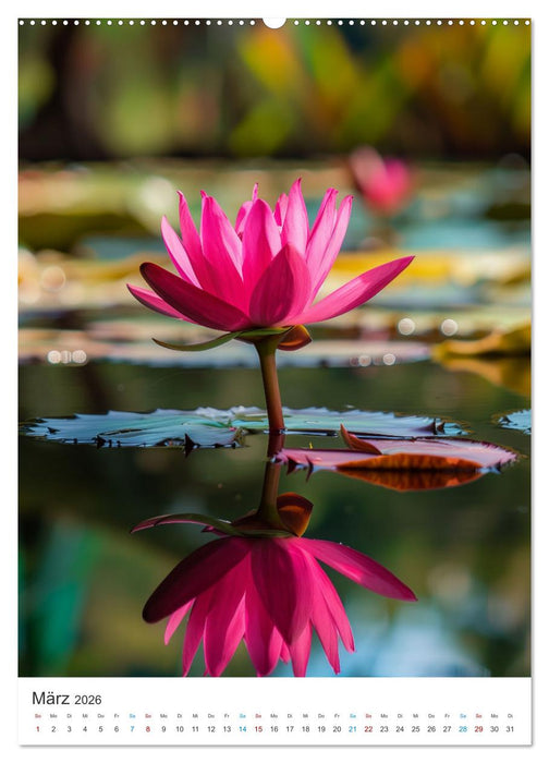 Seerosen Sinfonie (CALVENDO Premium Wandkalender 2026)