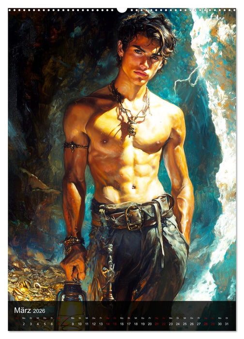 Wilde Piraten (CALVENDO Wandkalender 2026)