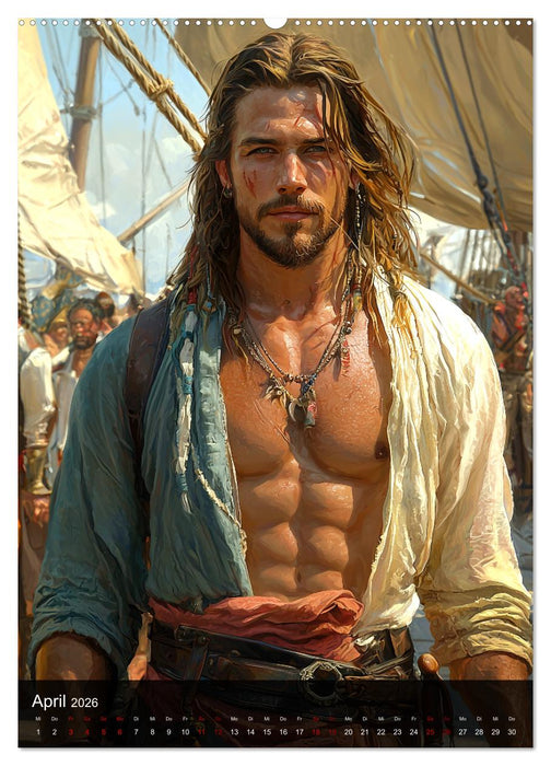 Wilde Piraten (CALVENDO Wandkalender 2026)