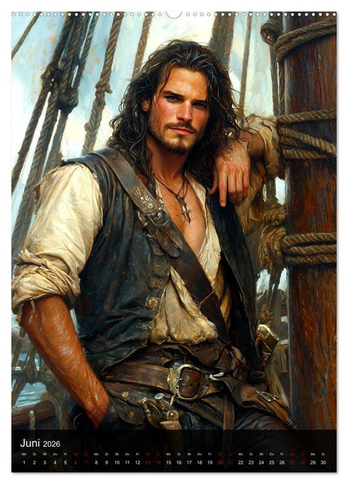 Wilde Piraten (CALVENDO Wandkalender 2026)