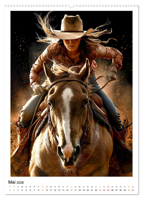 Faszination Reiten (CALVENDO Premium Wandkalender 2026)