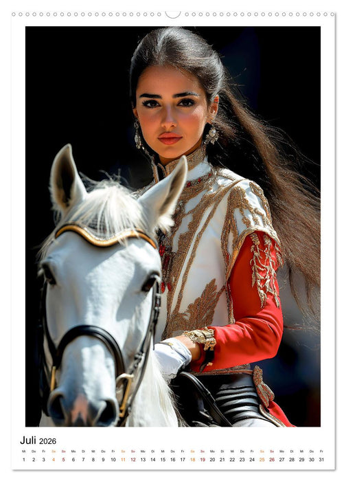 Faszination Reiten (CALVENDO Premium Wandkalender 2026)