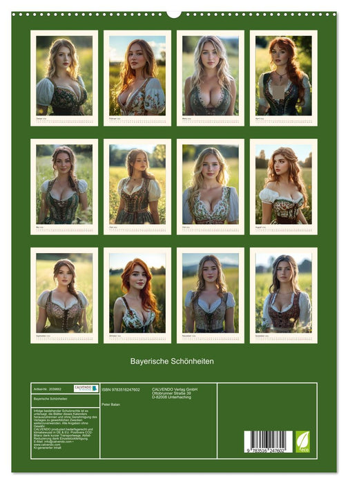 Bayerische Schönheiten (CALVENDO Premium Wandkalender 2026)