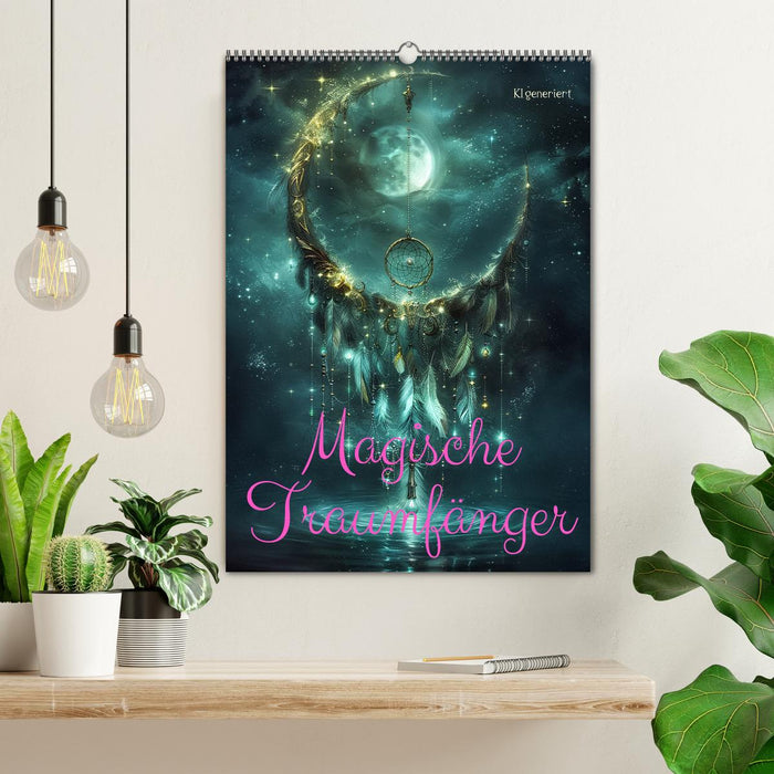 Magische Traumfänger (CALVENDO Wandkalender 2026)