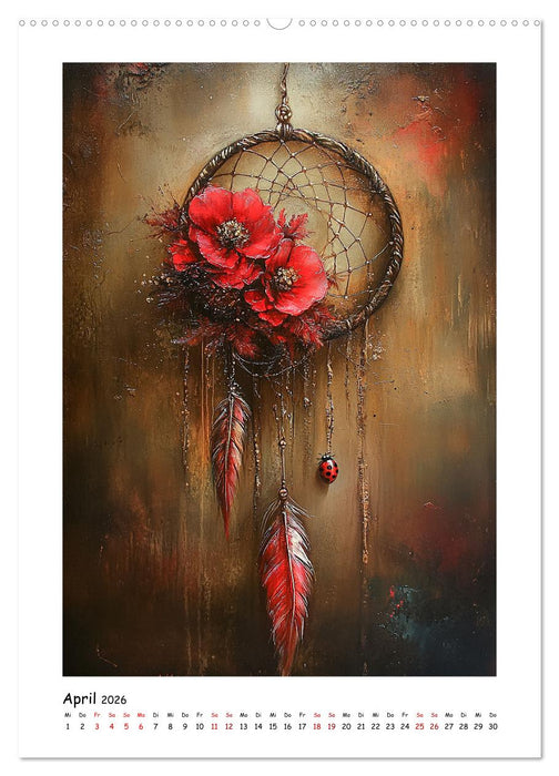 Magische Traumfänger (CALVENDO Wandkalender 2026)