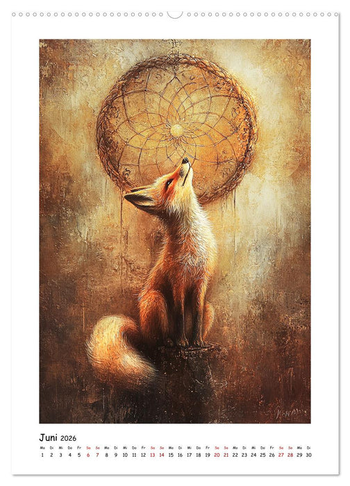 Magische Traumfänger (CALVENDO Wandkalender 2026)