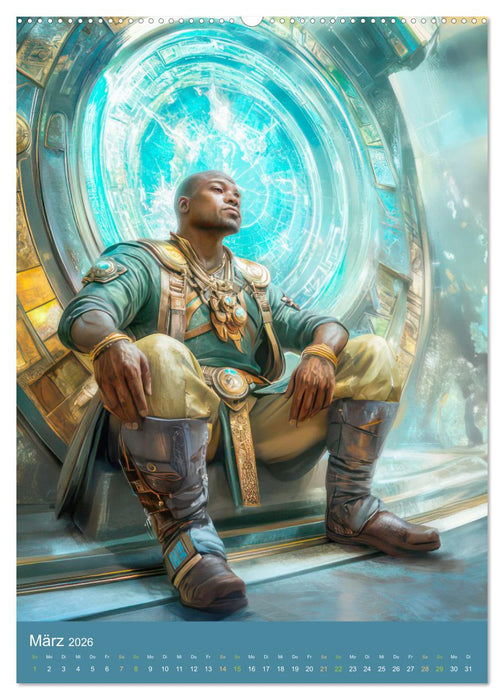 Fremde Zivilisationen - Science Fiction (CALVENDO Wandkalender 2026)