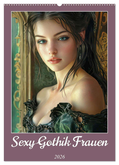 Sexy Gothik Frauen (CALVENDO Wandkalender 2026)