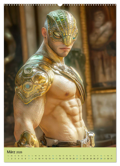 Helden der Fantasie Science-Fiction (CALVENDO Wandkalender 2026)