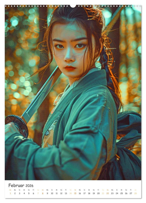 Feminine Stärke - Muskeln und Mut (CALVENDO Wandkalender 2026)