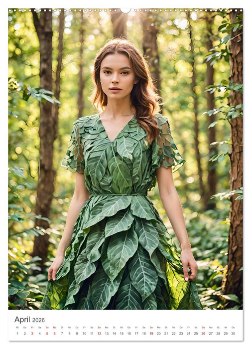 Elemental Elegance - Mode inspiriert von den Kräften der Natur (CALVENDO Wandkalender 2026)
