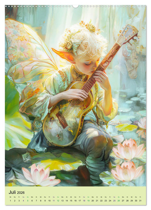 Träumerische Märchenwelt (CALVENDO Premium Wandkalender 2026)