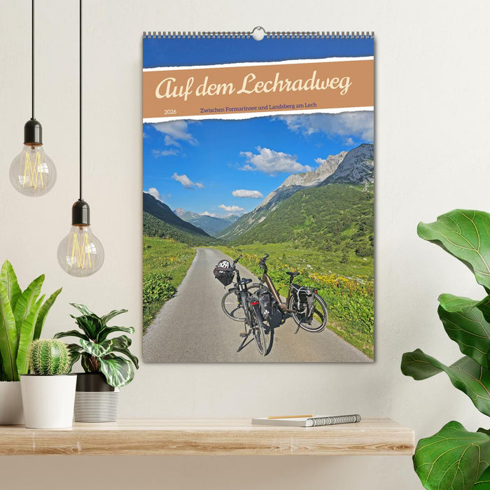 Auf dem Lechradweg - Zwischen Formarinsee und Landsberg am Lech (CALVENDO Wandkalender 2026)