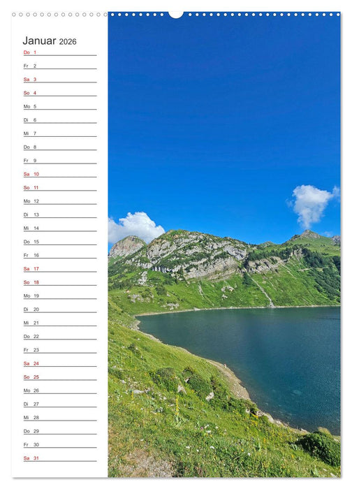 Auf dem Lechradweg - Zwischen Formarinsee und Landsberg am Lech (CALVENDO Wandkalender 2026)
