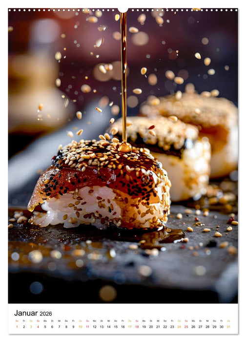 Sushi für Kenner (CALVENDO Premium Wandkalender 2026)