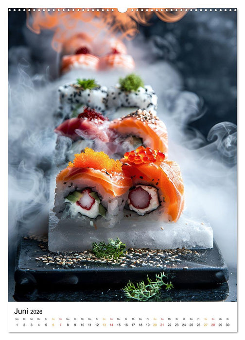 Sushi für Kenner (CALVENDO Premium Wandkalender 2026)