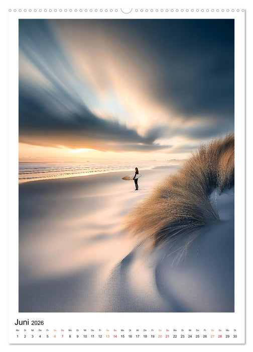 Maritim - Strandtage (CALVENDO Wandkalender 2026)