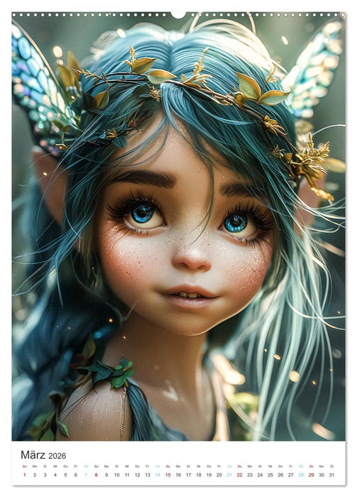 Elfenlicht (CALVENDO Wandkalender 2026)