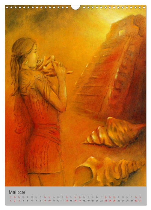 Erotische Ölgemälde - Handgemalt im altmeisterlichen Stil (CALVENDO Wandkalender 2026)