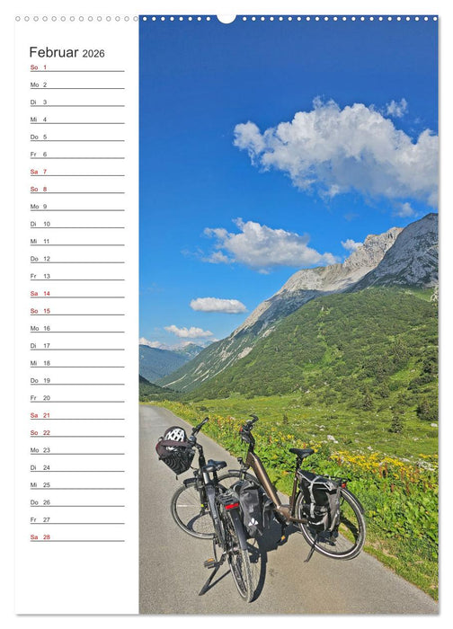 Auf dem Lechradweg - Zwischen Formarinsee und Landsberg am Lech (CALVENDO Premium Wandkalender 2026)