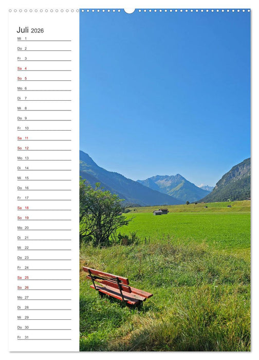 Auf dem Lechradweg - Zwischen Formarinsee und Landsberg am Lech (CALVENDO Premium Wandkalender 2026)
