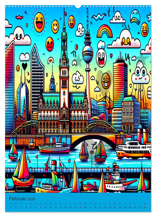 Deutschland hat Pop auf eigene Art (CALVENDO Wandkalender 2026)