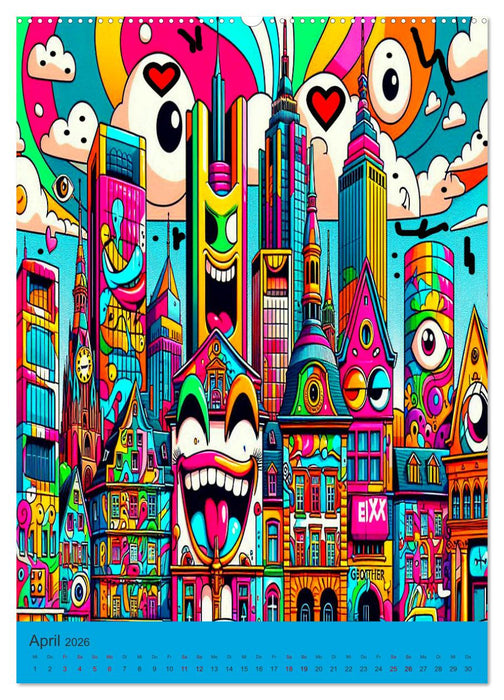 Deutschland hat Pop auf eigene Art (CALVENDO Wandkalender 2026)