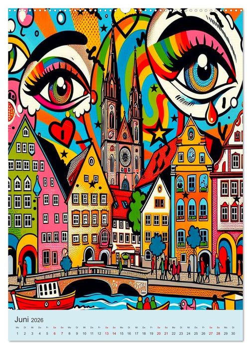 Deutschland hat Pop auf eigene Art (CALVENDO Wandkalender 2026)