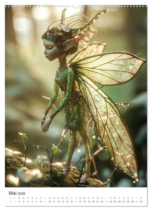 Elfenlicht (CALVENDO Premium Wandkalender 2026)